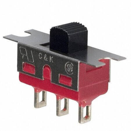 1101M1S3ZQE2 SWITCH SLIDE SPDT 6A 120V - 1