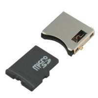 112I-TDAR-R CONN.MICRO SD CARD PUSH PULL 8PIN W/SWITCH - 1