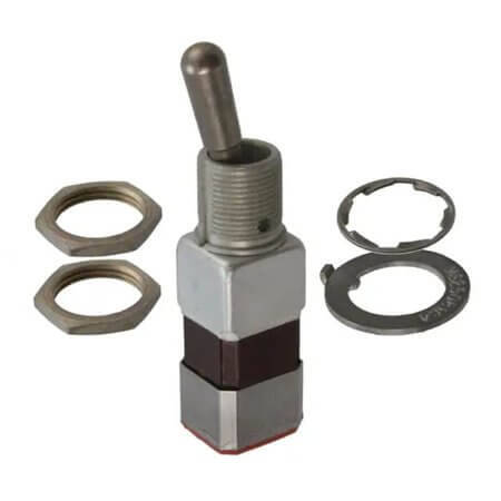 112TW1-1 SWITCH TOGGLE DPDT 5A 125V - 1