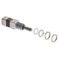 112TW1-10 SWITCH TOGGLE DPDT 5A 125V - 1