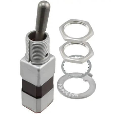 112TW1-8 SWITCH TOGGLE DPDT 5A 125V - 1