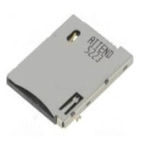 115A-ADA0-R02 SIM HOLDER 8PIN (6+2) PUSH-PUSH TYPE 10U - 1