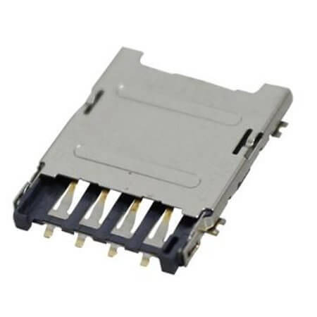 115R-BCA0 CONN.MICRO SIM CARD HINGE TYPE 8PIN - 1