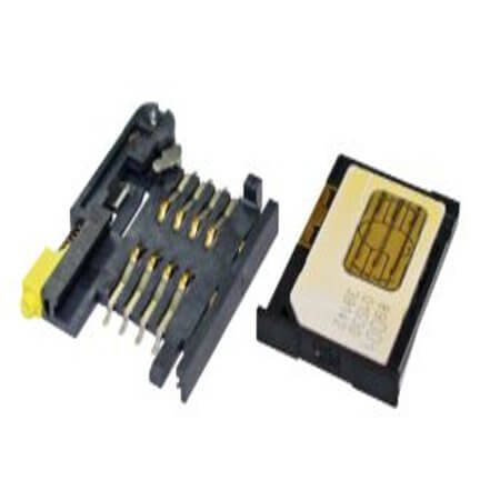 115T-BEA0 CONN.SIM CARD WITH SWITCH 8PIN WITH TRAY 115-00003 - 1