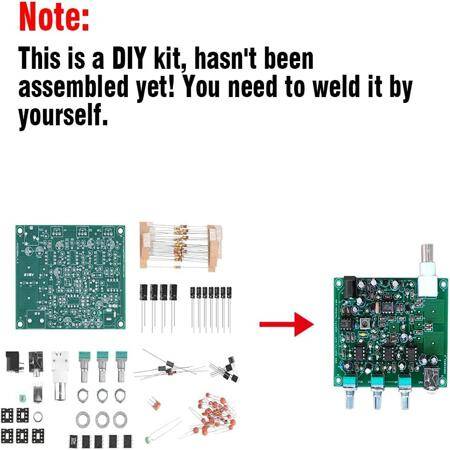118MHz ~ 136MHz aviation band receiver kit High sensitive air radio DIY kit - 2