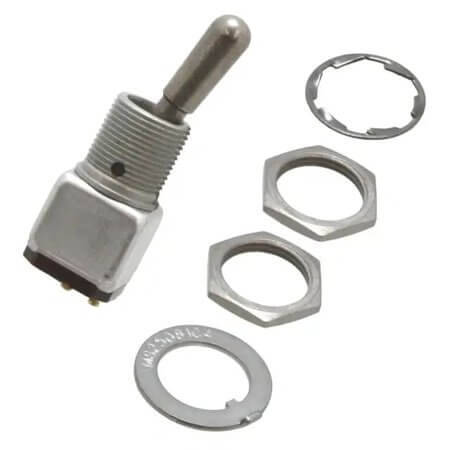 11TW1-2 SWITCH TOGGLE SPST 5A 125V - 1