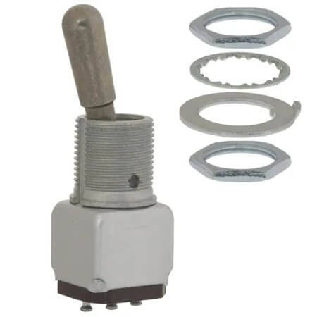 11TW1-7E SWITCH TOGGLE SPDT 5A 125V - 1