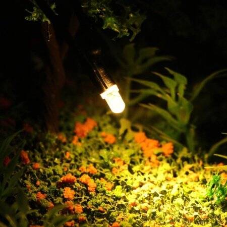 12-18V 3mm Warm White LED Indicator Light With 20cm Cable - 3