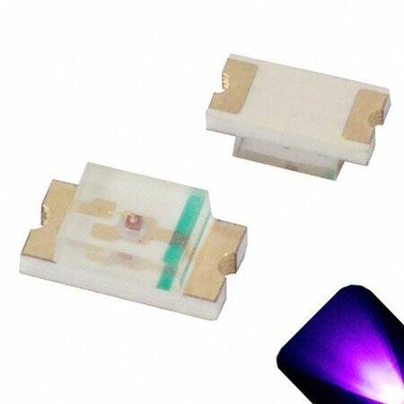 1206 (1204) 395-400nm Mor SMD Yan LED - 1