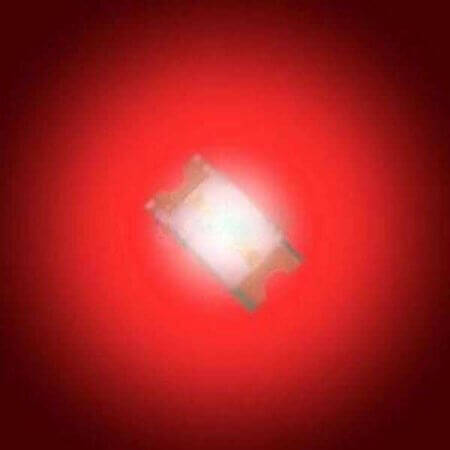 1206R1C-KHA-C LED SMD 1206 RED 120-160mcd 120° WATER CLEAR - 1