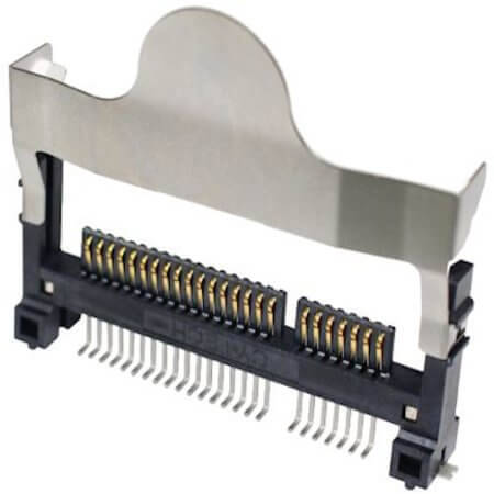120E-1G00 CONN.CFAST SOCKET SMT VERTICAL TYPE W/CARD LOCK - 1