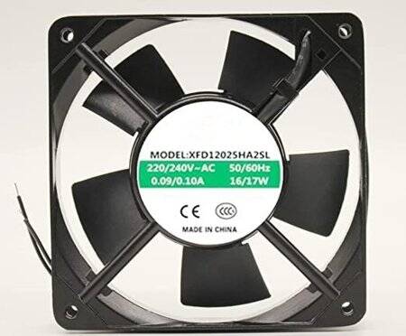 120x120x25mm 220V 16W ​​Çift Bilyalı Fan - 1