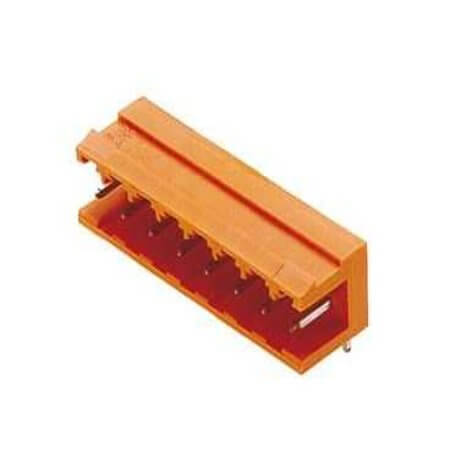 1238260000 TERM.BLK.5.08MM 4P 90C MALE ORANGE WEIDMULLER - 1