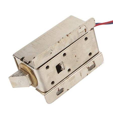 1240 24V DC 0.8A 19.2W Solenoid For Electric Door Lock Size: 55x28x30mm - 4