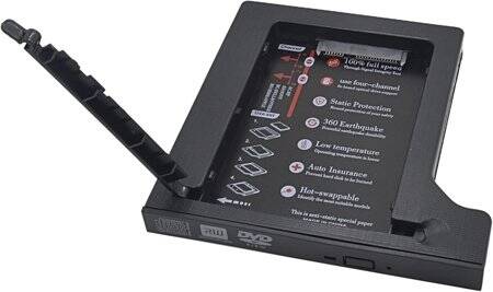 12.7mm Aluminyum Universal SATA 3.0 LED 2. HDD Kutusu - 2