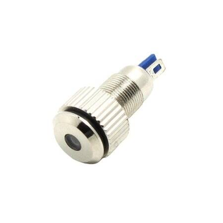 12mm 10-24V Mavi LED Metal Sinyal Lambası - Metal İndicator Light - 1