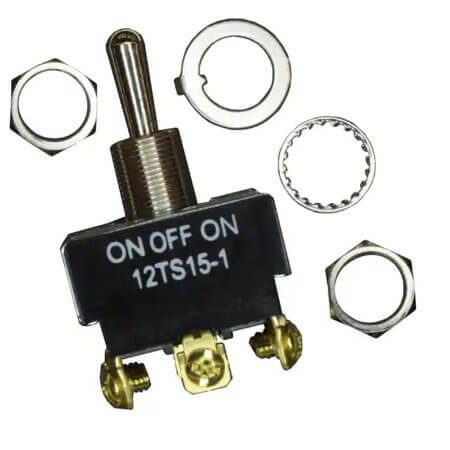 12TS15-1 SWITCH TOGGLE DPDT 20A 125V - 1