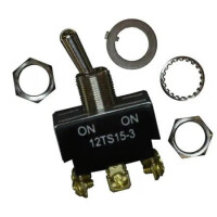 12TS15-3 SWITCH TOGGLE DPDT 20A 125V - 1