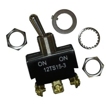 12TS15-3 SWITCH TOGGLE DPDT 20A 125V - 1