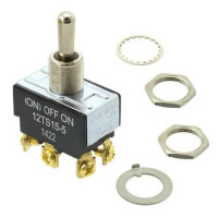 12TS15-5 SWITCH TOGGLE DPDT 20A 125V - 1