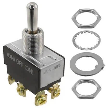12TS15-7 SWITCH TOGGLE DPDT 20A 125V - 1