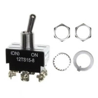 12TS15-8 SWITCH TOGGLE DPDT 20A 125V - 1