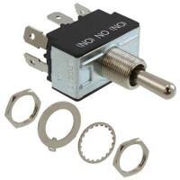12TS95127-7 SWITCH TOGGLE DPDT 10A 125V - 1