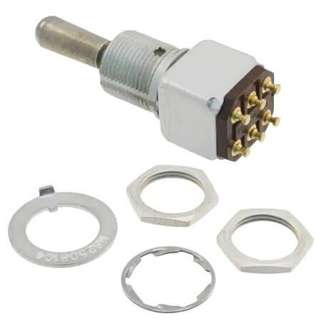 12TW1-12A SWITCH TOGGLE DPDT 5A 125V - 1
