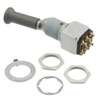 12TW1-3D SWITCH TOGGLE DPDT 5A 125V - 1