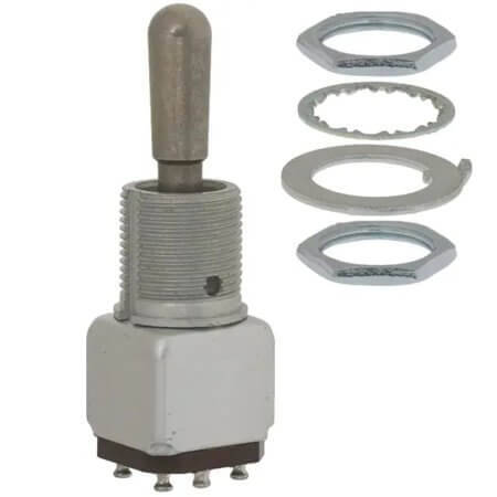 12TW1-7 SWITCH TOGGLE DPDT 5A 125V - 1