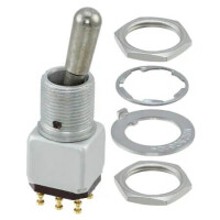 12TW75-3 SWITCH TOGGLE DPDT 5A 125V - 1