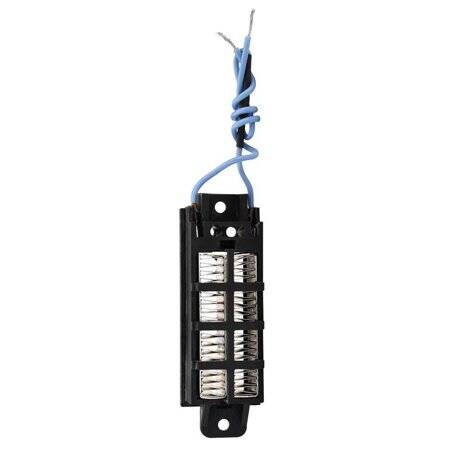 12V 100W İletken Tip Otomatik Termostat PTC Seramik Hava Isıtıcı 95x31x25mm - 1