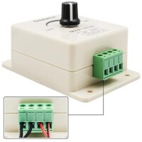 12V-24V 8A Adjustable Manual Knob Dimmer Switches for Single Led Strip  - 2