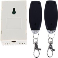 12V 2CH Relay Module Wireless Remote Control Switch + 2 x RF 433Mhz Remote - With Battery - 10