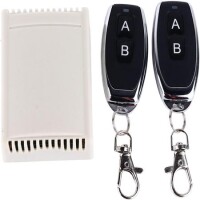 12V 2CH Relay Module Wireless Remote Control Switch + 2 x RF 433Mhz Remote - Without Battery - 6