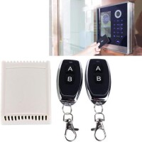 12V 2CH Relay Module Wireless Remote Control Switch + 2 x RF 433Mhz Remote - Without Battery - 8