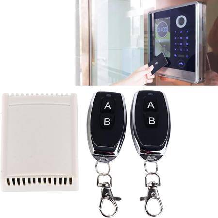 12V 2CH Relay Module Wireless Remote Control Switch + 2 x RF 433Mhz Remote - Without Battery - 8