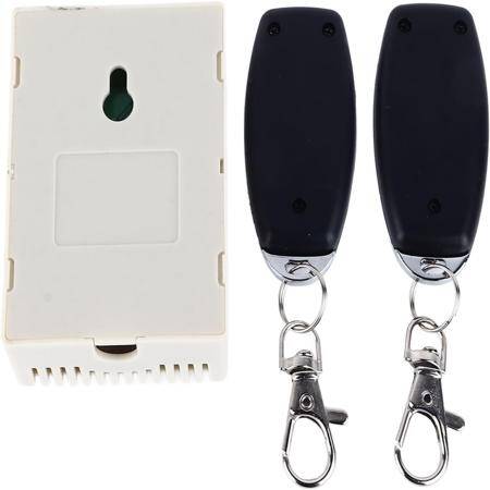 12V 2CH Relay Module Wireless Remote Control Switch + 2 x RF 433Mhz Remote - Without Battery - 10
