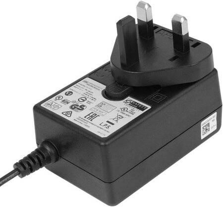 12V 3A 36W UK Fişli Çift Kablolu Entegre Güç Adaptörü - 5