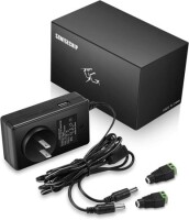 12V 3A 36W US Plug Çift Kablolu Entegre Güç Adaptörü - 1