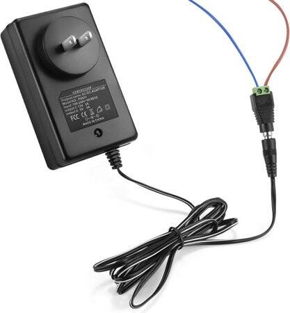 12V 3A 36W US Plug Çift Kablolu Entegre Güç Adaptörü - 4