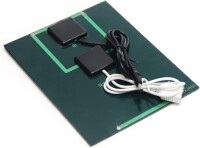 12V 6W Glue Drop Monocrystalline Solar Panel With DC Output Size:170x200x3mm - 2