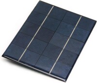 12V 6W Glue Drop Monocrystalline Solar Panel With DC Output Size:170x200x3mm - 3
