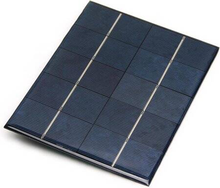 12V 6W Glue Drop Monocrystalline Solar Panel With DC Output Size:170x200x3mm - 3