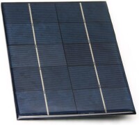 12V 6W Glue Drop Monocrystalline Solar Panel With DC Output Size:170x200x3mm - 4