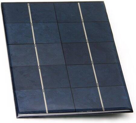 12V 6W Glue Drop Monocrystalline Solar Panel With DC Output Size:170x200x3mm - 4