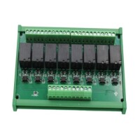 12V 8 Channels Relay Module High And Low Triggering Optocoupler Isolation Relay Module PLC Signal Amplifier Board - 1