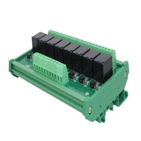12V 8 Channels Relay Module High And Low Triggering Optocoupler Isolation Relay Module PLC Signal Amplifier Board - 3