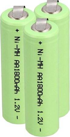 1.2V AA1800MAH NI-MH Şarj Edilebilir Pil - 1