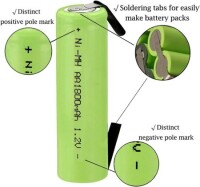 1.2V AA1800MAH NI-MH Şarj Edilebilir Pil - 3